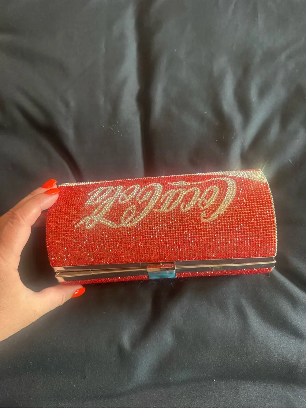 Coca Cola sparkling red